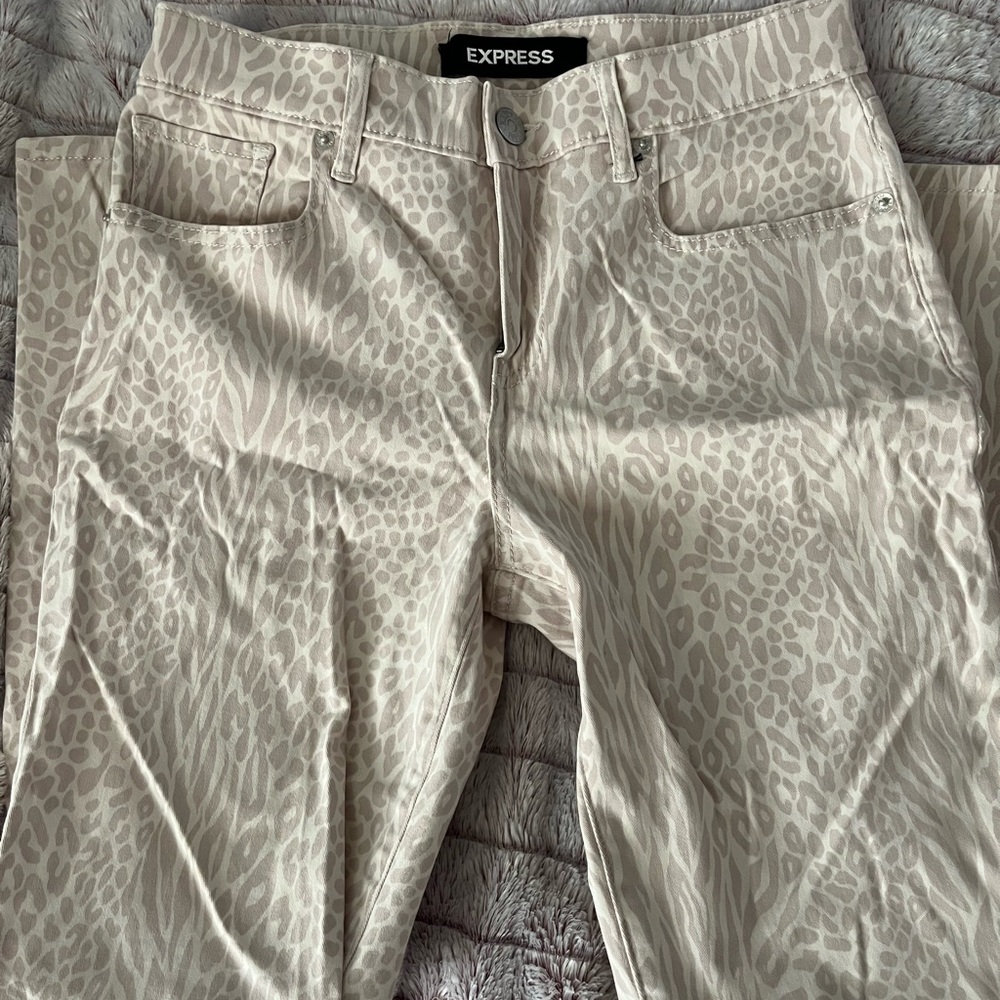 Express Animal Print Pants
